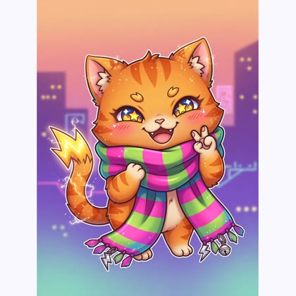 Hana Inkblossom anime character portrait
