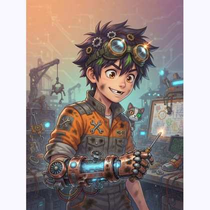 Hiro Gearlock portrait