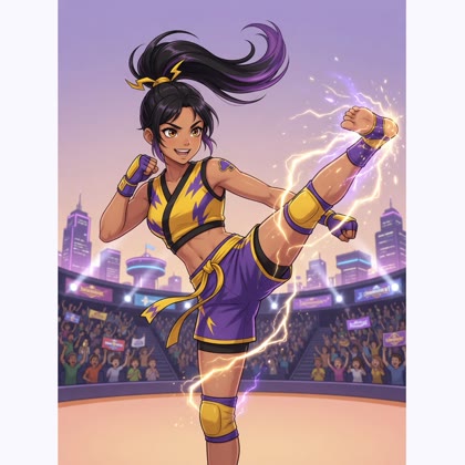 Tara Thunderkick portrait