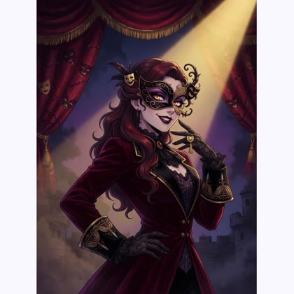 Vera Velvetmask portrait